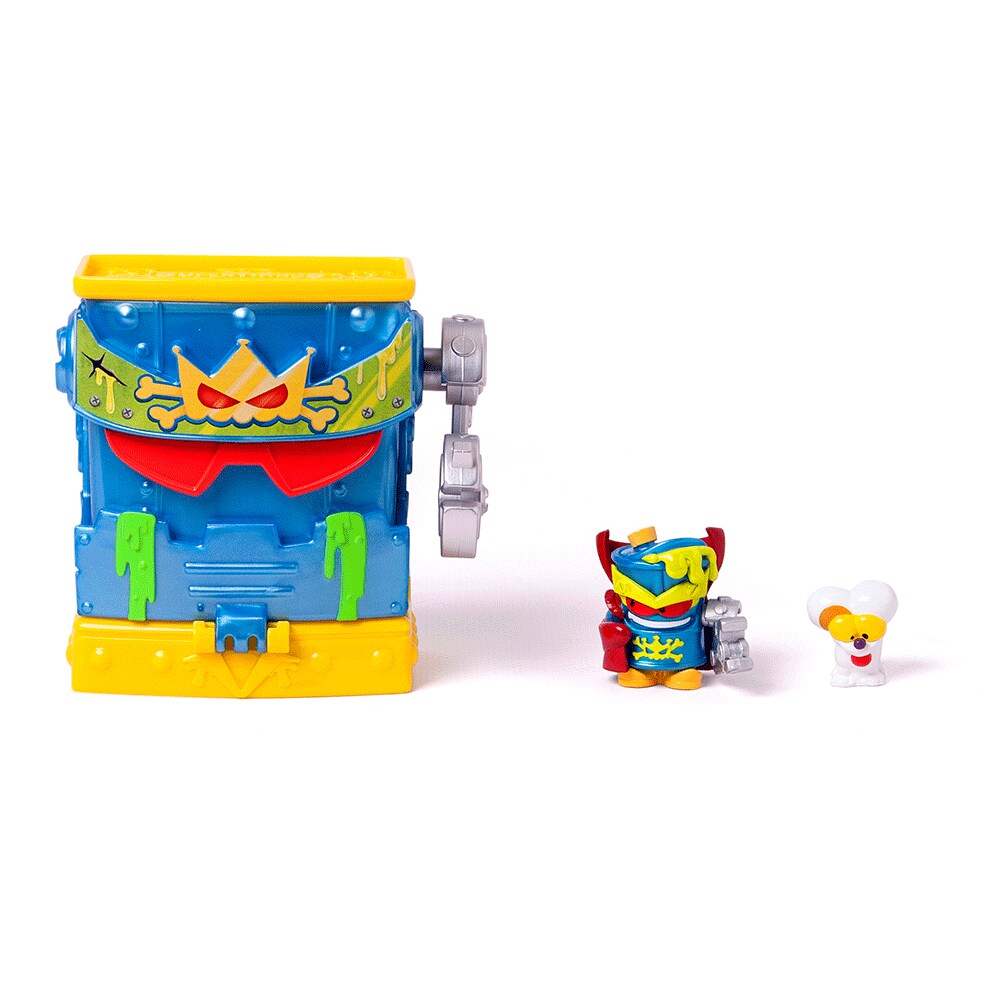 Set figurine SUPERTHINGS Baza ascunsa Mr King 1100039992, 3 ani+, multicolor