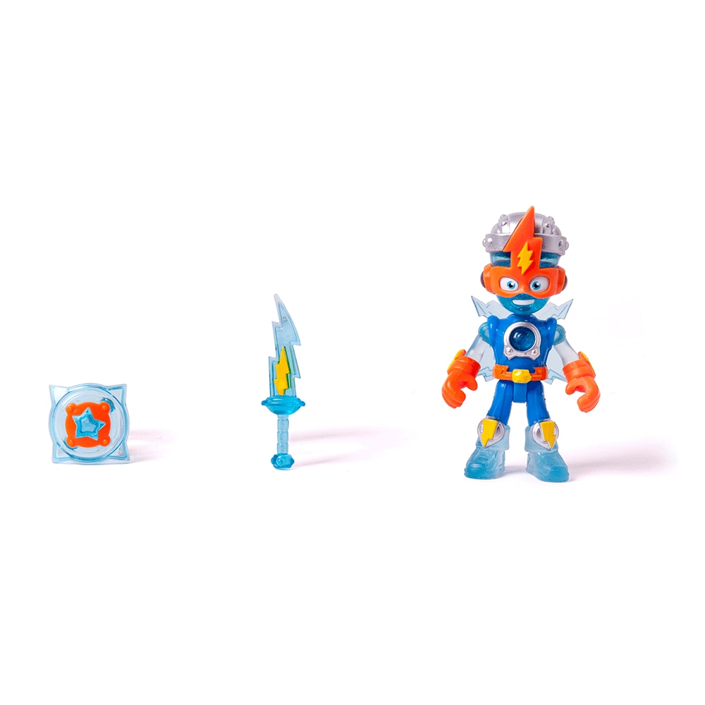 Set figurina SUPERTHINGS Vehiculul de lupta - Kid Kazoom 1100039994, 3 ani+, multicolor