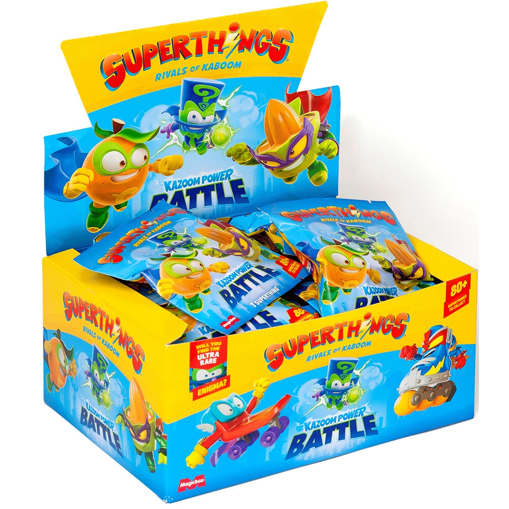 Set 25 figurine SUPERTHINGS Power Battle 1100040209, 3 ani+, multicolor