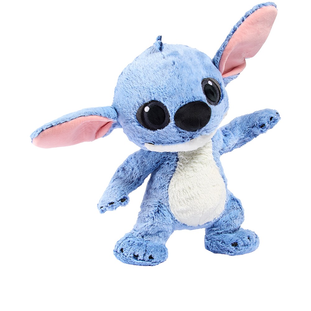 Jucarie de plus DISNEY Stitch Live Action 1100044208, 3 ani+, 40cm, albastru-roz