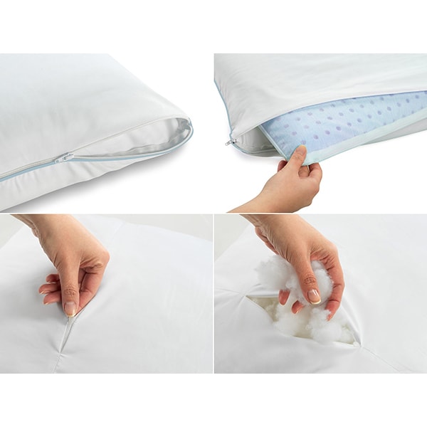 Perna 2 in 1 DORMEO Cooling Pillow 110008552, 45 x 65 cm