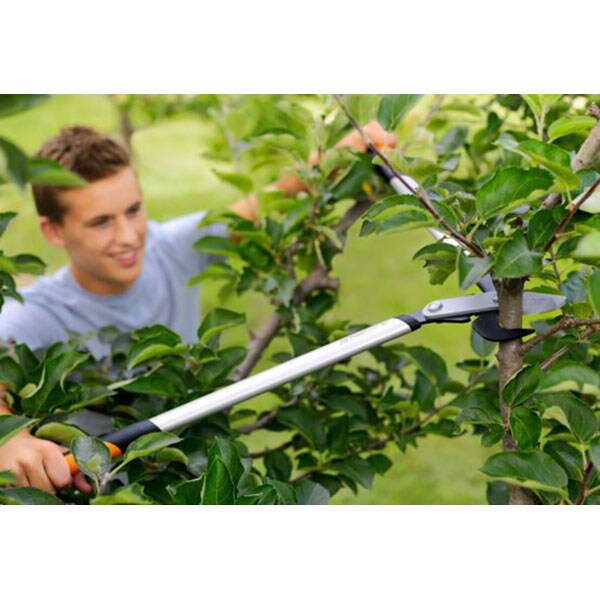 Foarfeca pentru ramuri groase pas cu pas FISKARS PowerGearX - S LX92, 57cm, otel