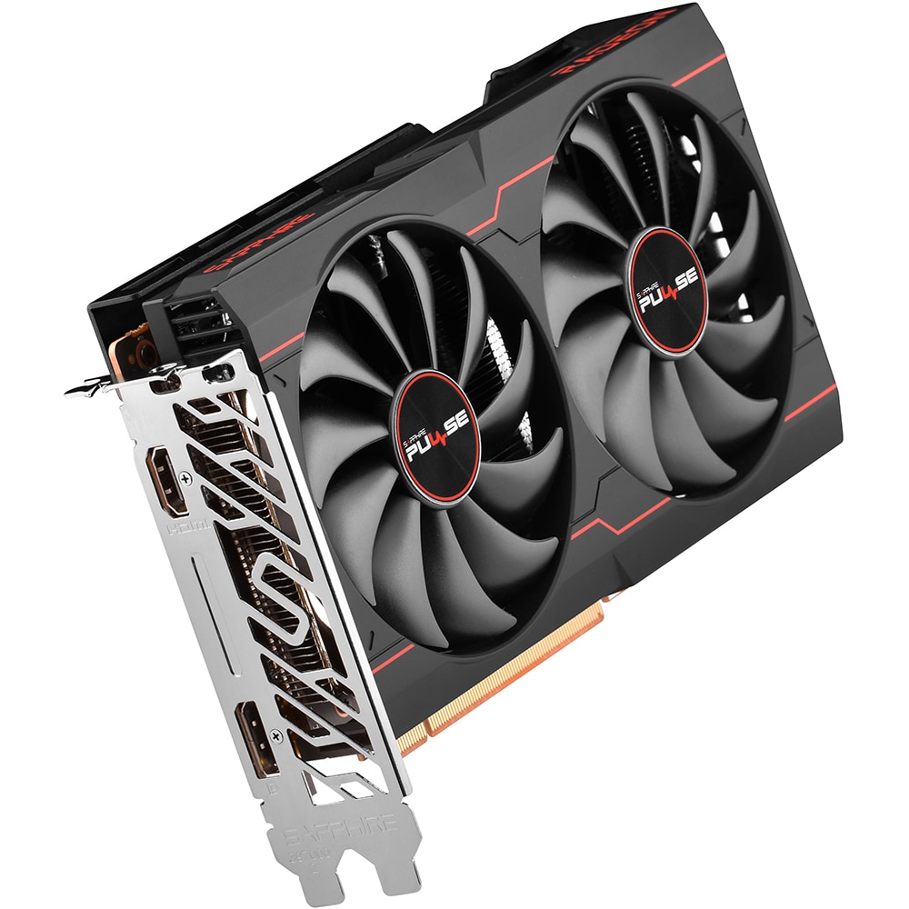 Placa video SAPPHIRE PULSE AMD Radeon RX 6500 XT OC, 4GB GDDR6, 64bit, 11314-07-20G