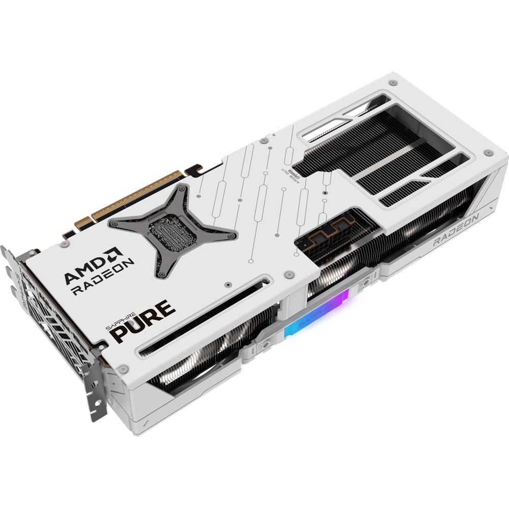 Placa video SAPPHIRE Pure AMD RADEON RX 9070 XT, 16GB GDDR6, 256 bit, 11348-02-20G
