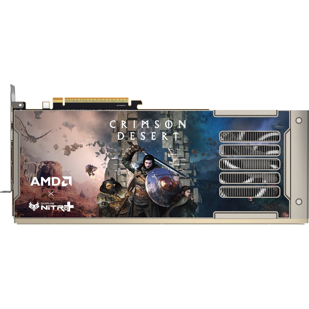 Placa video SAPPHIRE Nitro+ AMD RADEON RX 9070 XT OC Crimson Desert Edition, 16GB GDDR6, 256bit, 11348-10-20G