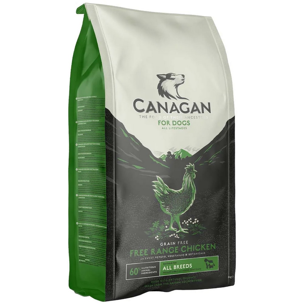 Hrana uscata pentru caini CANAGAN Grain Free, Adult, Pui, 12 kg
