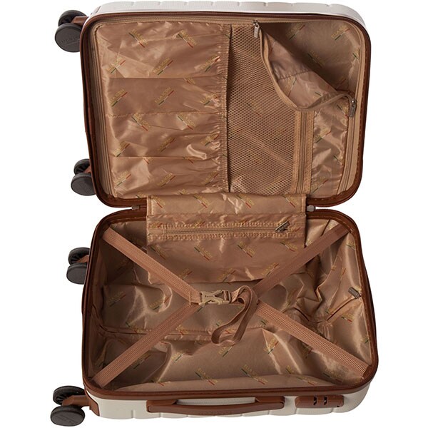 Troler ELLA ICON Leaf 1201, 55 cm, alb