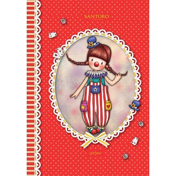 Set 5 notebook SANTORO Gorjuss, matematica, A5, 96 file, legatura capsata, diverse modele