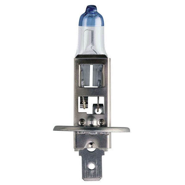 Bec auto far halogen PHILIPS H1 Vision Plus+60%, 12V, 55W, P14.5S, blister 1 bucata
