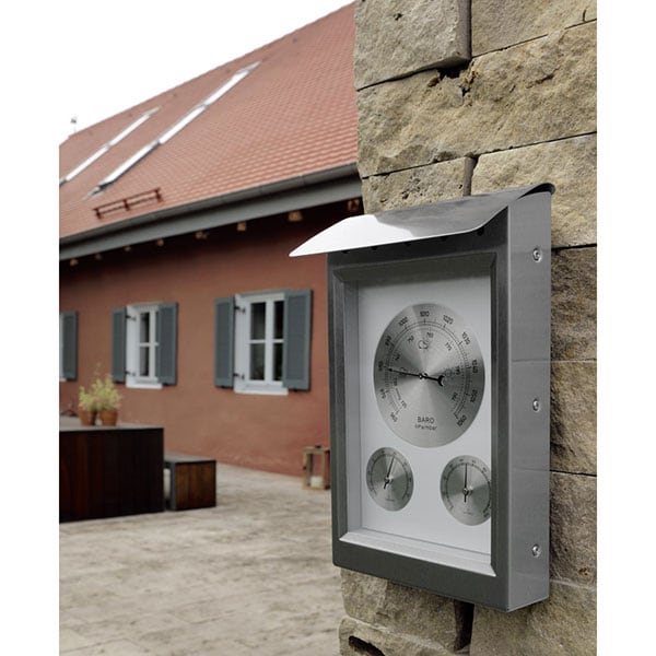 Statie meteo exterior HAMA Milano 123150, argintiu