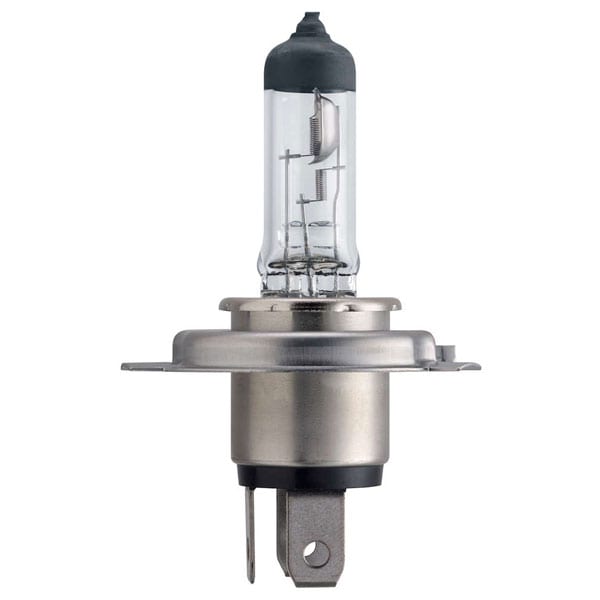 Bec auto far halogen PHILIPS H4 Vision Plus+60%, 12V, 60/55W, P43T, set 2 bucati