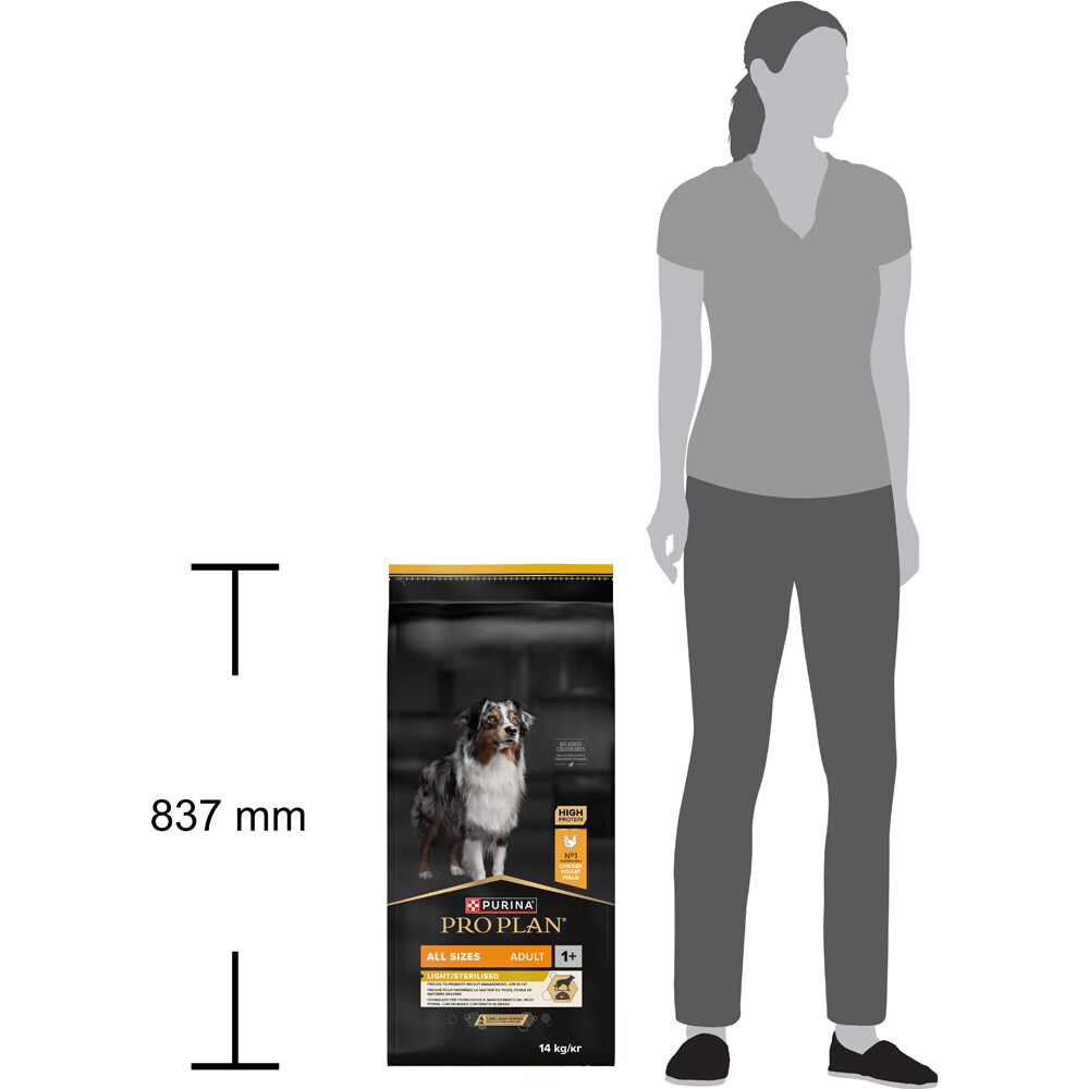 Hrana uscata pentru caini PURINA PRO PLAN Sterilised, Adult, Pui, 14 kg
