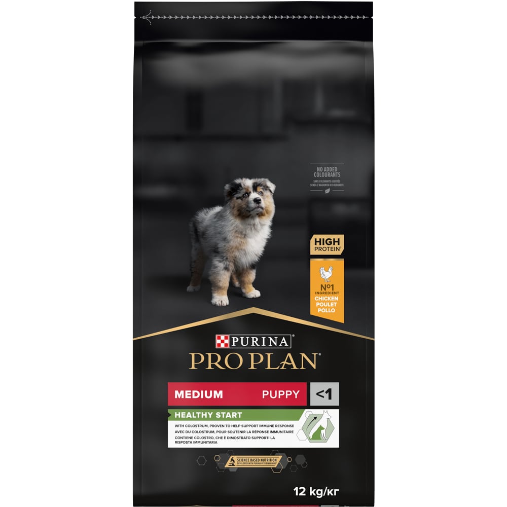 Hrana uscata pentru caini PURINA PRO PLAN Healthy Start, Junior, Pui, 12 kg
