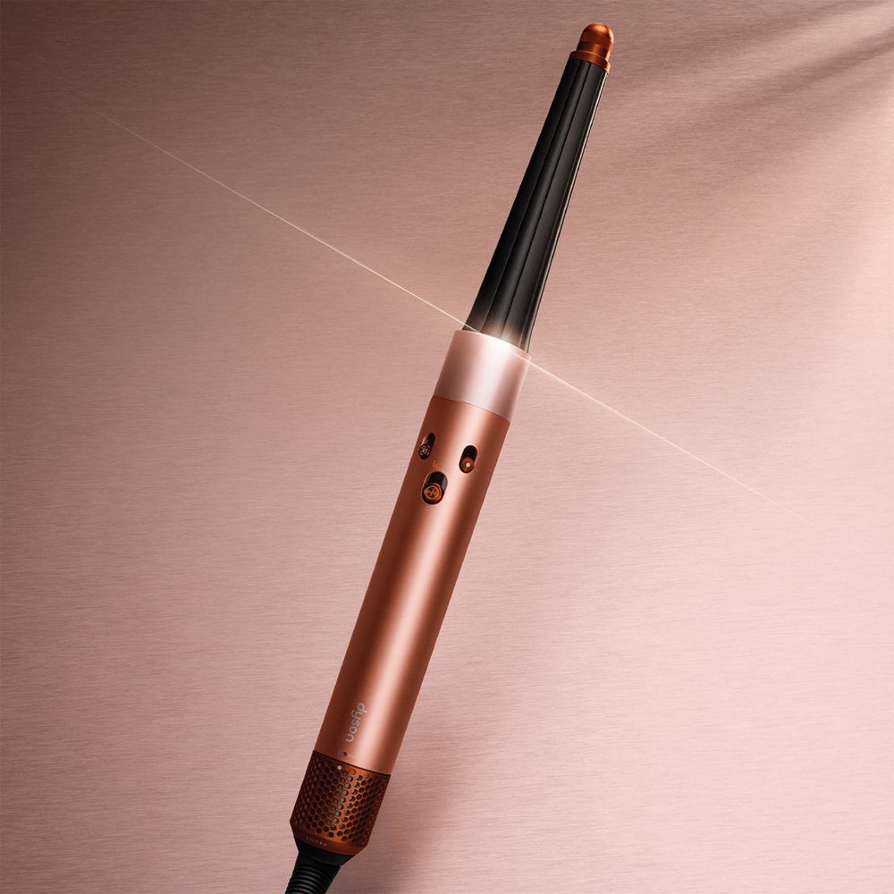 Trusa coafat Multistyler DYSON Airwrap i.d. TM HS08, 90 grade, roz-auriu