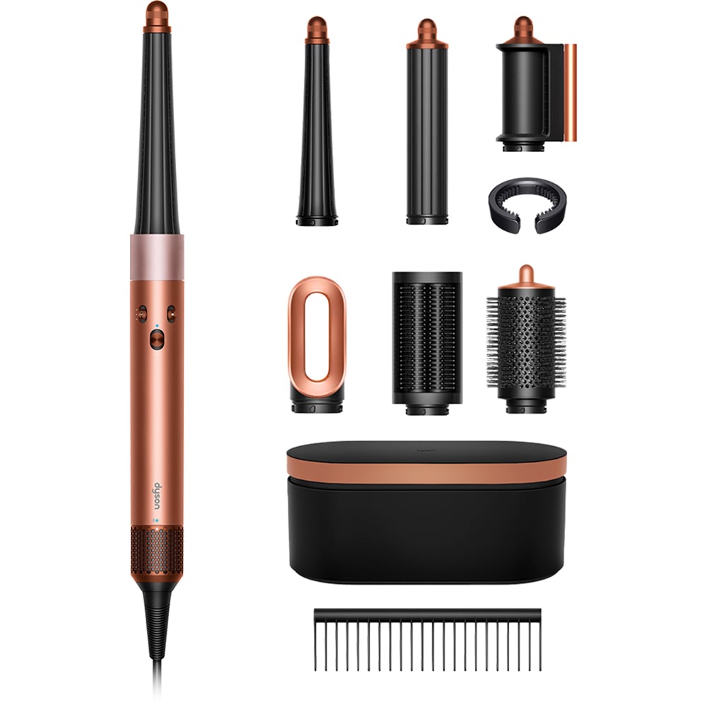 Trusa coafat Multistyler DYSON Airwrap i.d. TM HS08, 90 grade, roz-auriu