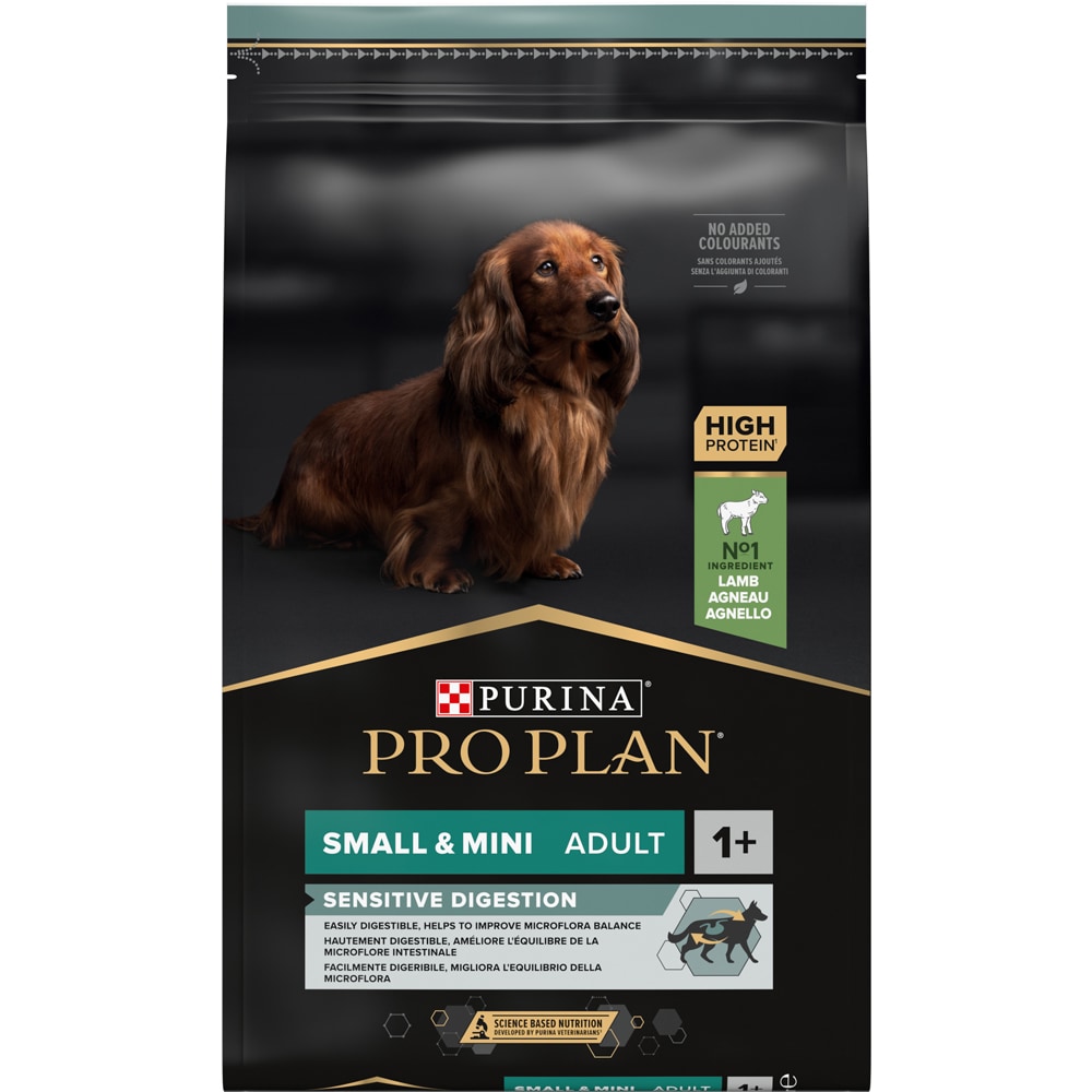 Hrana uscata pentru caini PURINA PRO PLAN Sensitive Digestion Small & Mini, Adult, Miel, 7 kg