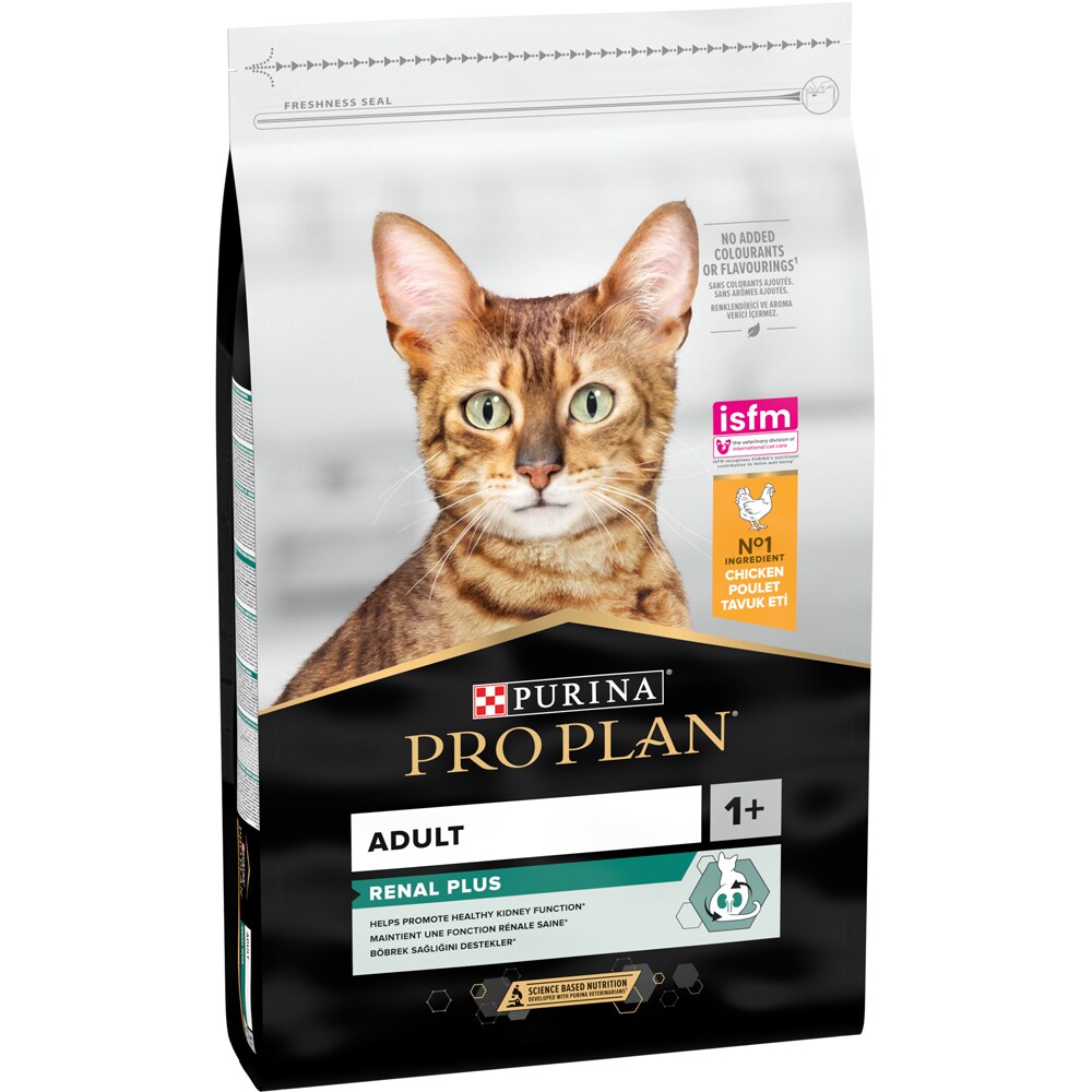 Hrana uscata pentru pisici PURINA PRO PLAN Renal Plus, Adult, Pui, 10 kg