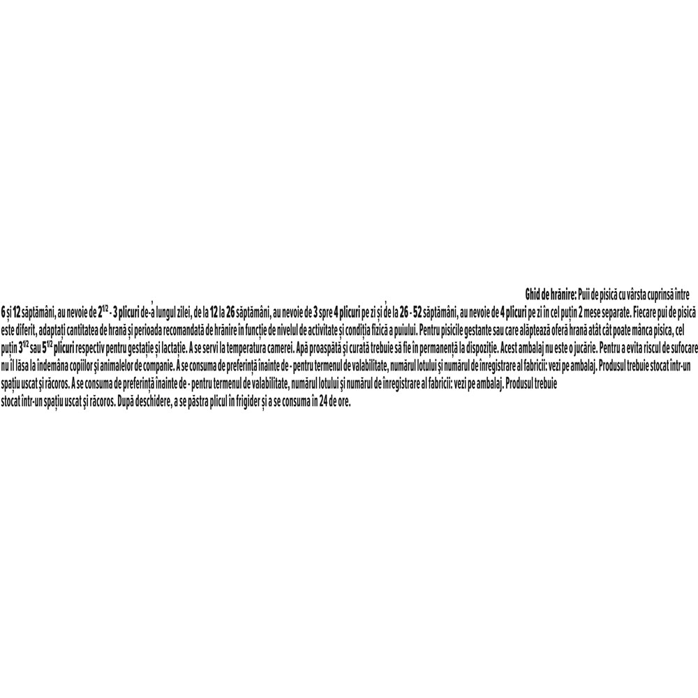 Hrana umeda pentru pisici PURINA PRO PLAN Healthy Start, Junior, Curcan in sos, 26 x 85 g