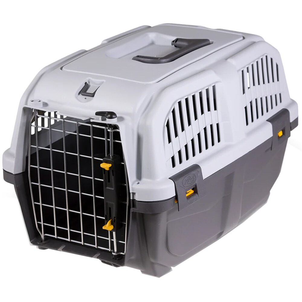 Cusca transport animale SKUDO 1, 48 x 31.5 x 31 cm, gri
