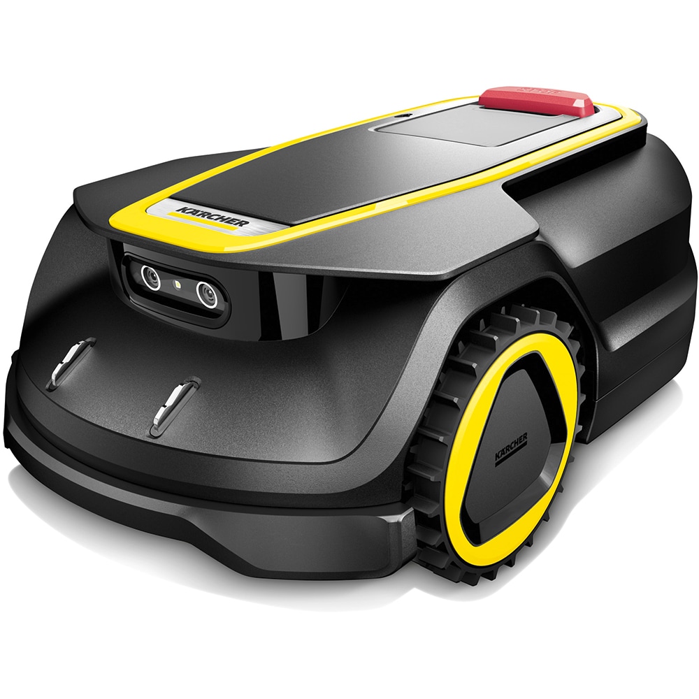 Robot de tuns iarba KARCHER RCX 4, 1500 mp, latime taiere 22 cm, autonomie 90 min, negru