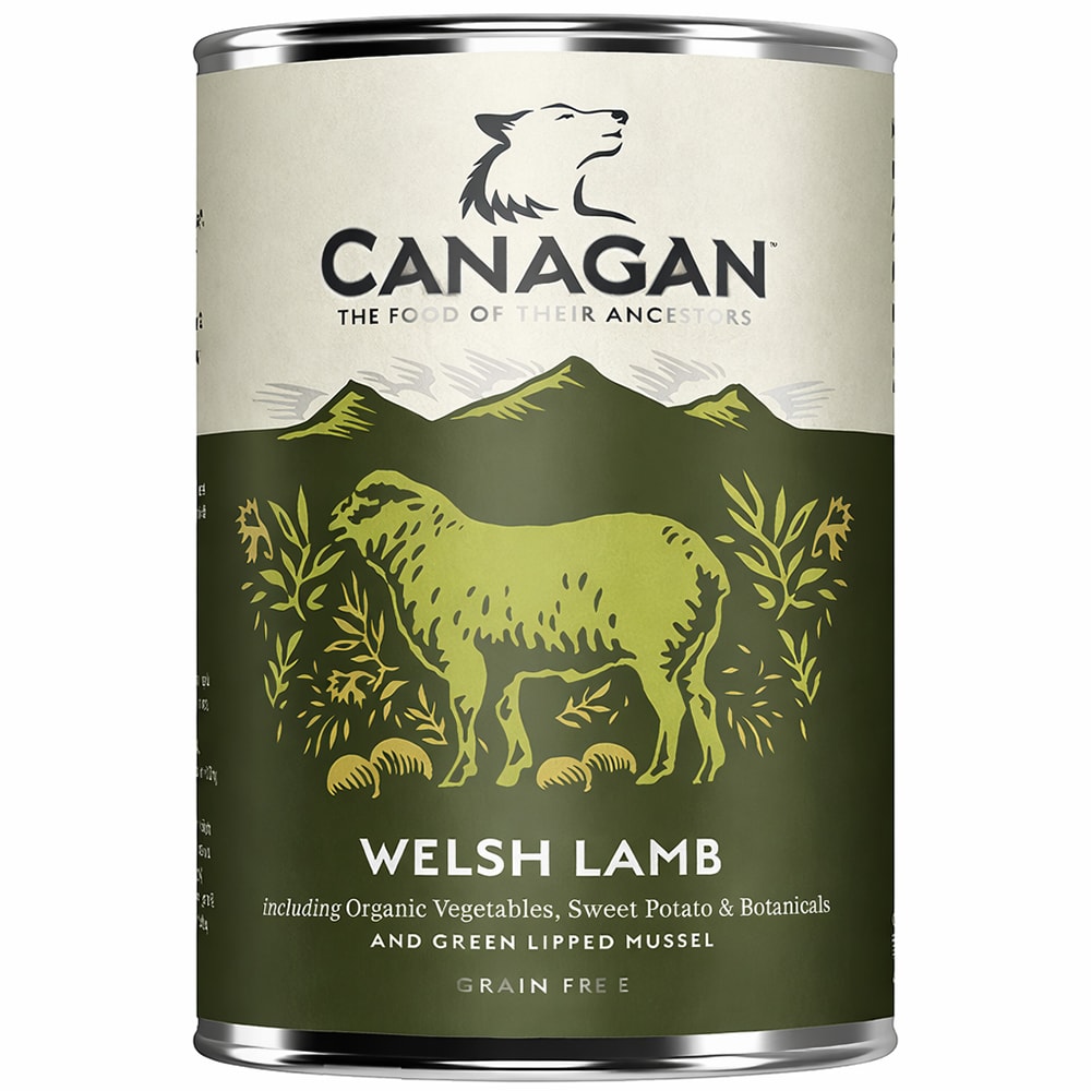 Hrana umeda pentru caini CANAGAN Grain Free, Adult, Pui, 6 x 400 g