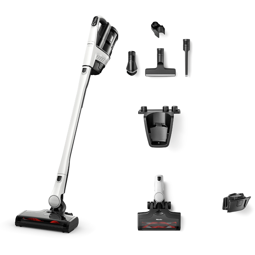 Aspirator vertical MIELE Triflex HX3 12878340, 0.5l, 25.2V, autonomie max 70 min, alb