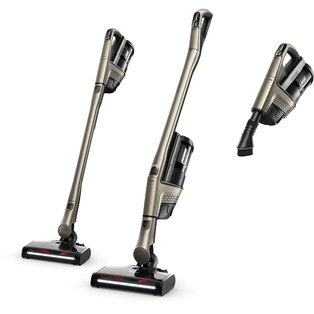 Aspirator vertical MIELE Triflex HX3 Plus 12878370, 0.5l, 25.2V, autonomie max 140 min, auriu
