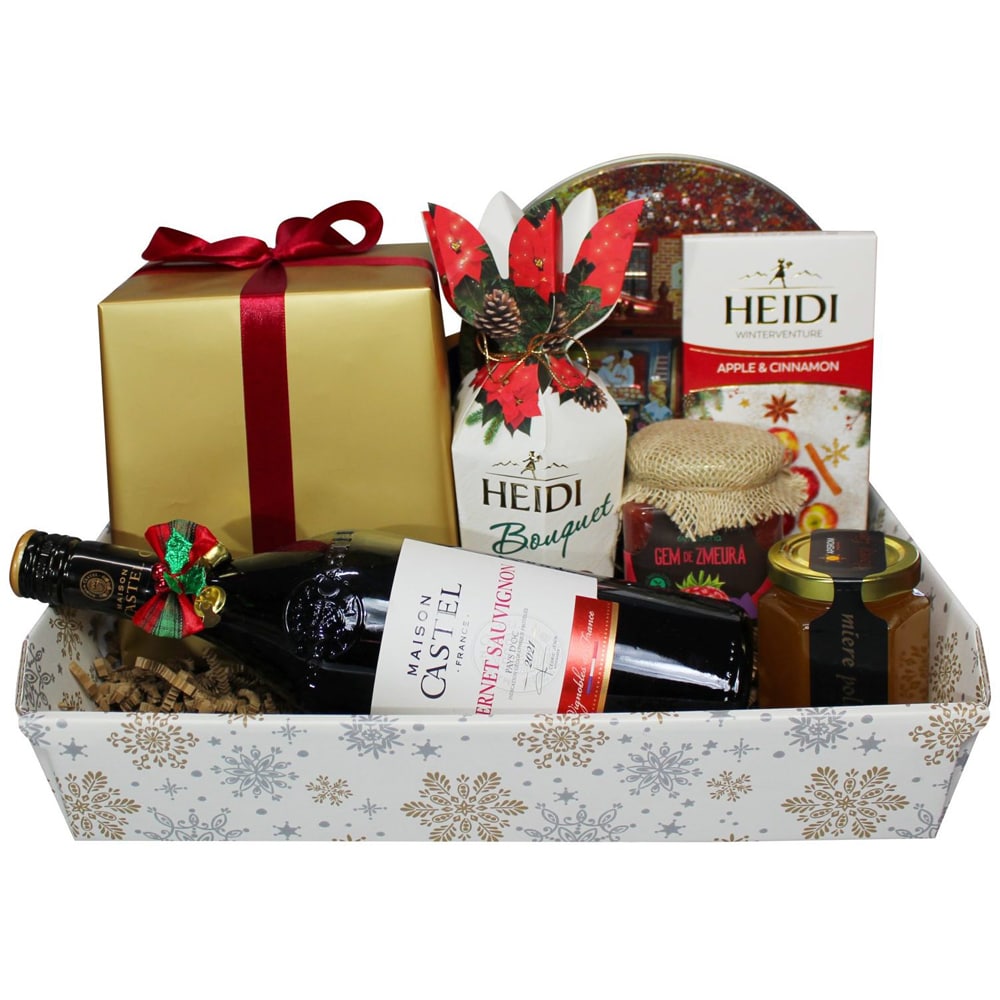 Cos cadou LUXURY BASKETS Beautiful Red 8BR