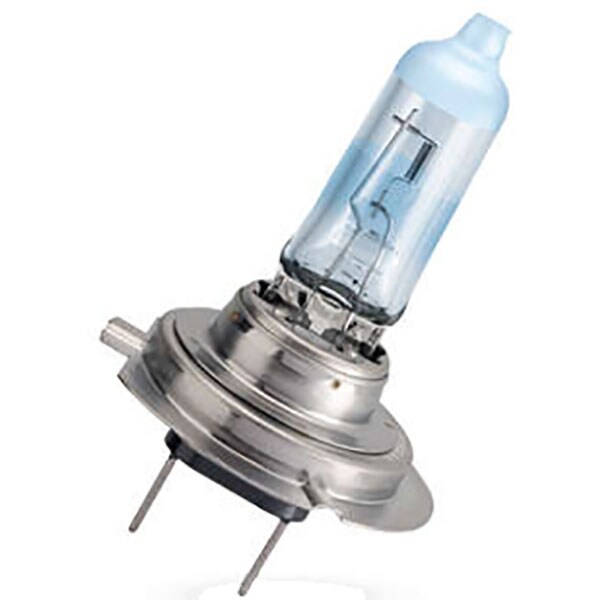 Bec auto halogen pentru far PHILIPS White Vision, H7, 12V, 55W, PX26D, 1 bucata