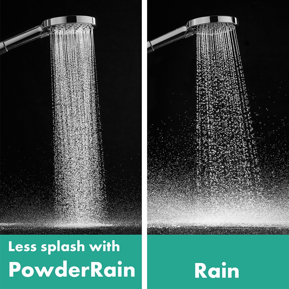 Para dus Hansgrohe Raindance Select S 120 26014000, 3 functii, crom