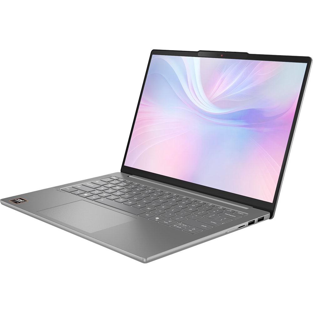 Laptop LENOVO IdeaPad Slim 5 14IMH10, Intel Core Ultra 5 135H pana la 4.6GHz, 14" WUXGA, 16GB, SSD 512GB, Intel Arc Graphics, Free Dos, Luna Grey