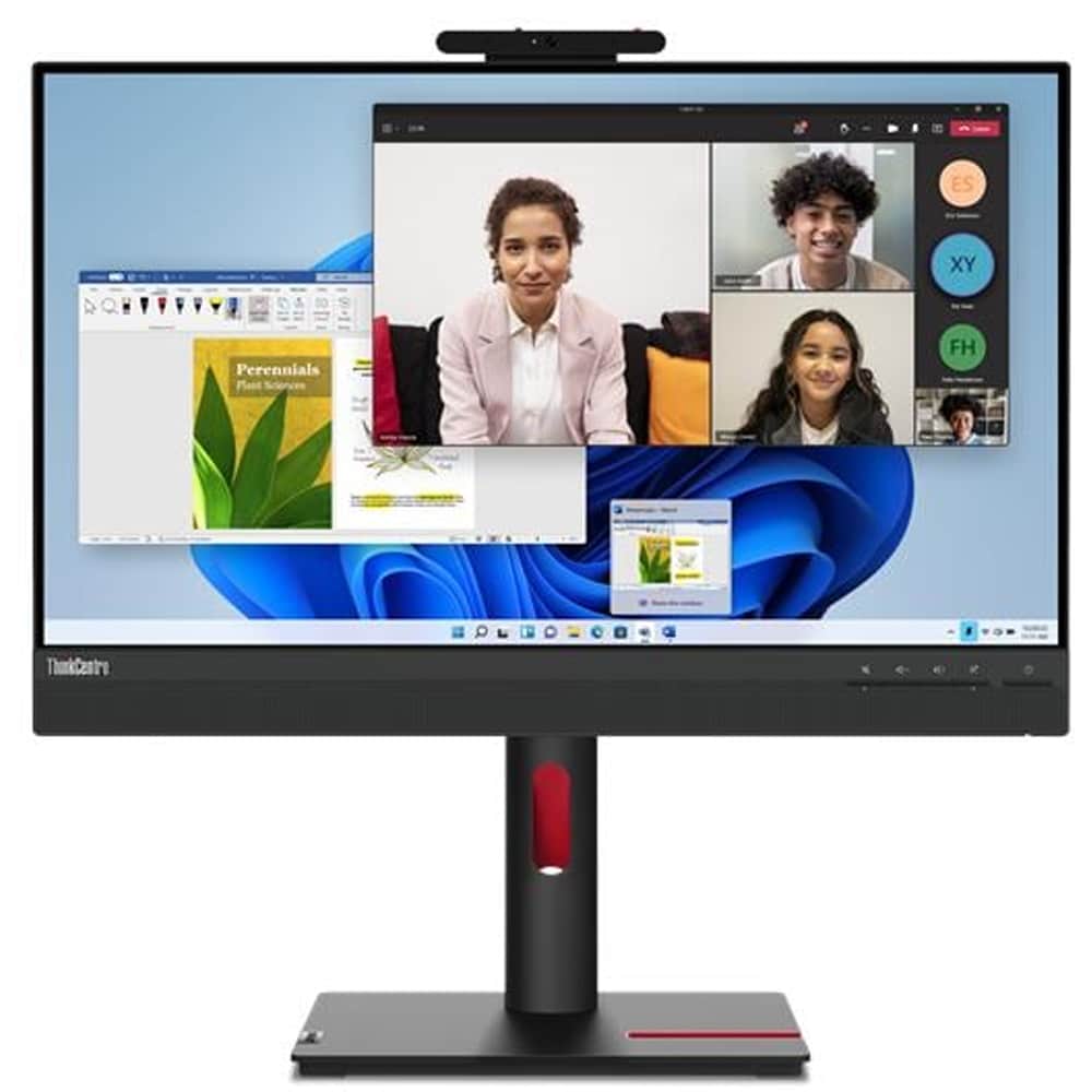 Monitor LED IPS LENOVO ThinkCentre Tiny-In-One 24 Gen 5, 23.8", Full HD, 60 Hz, negru