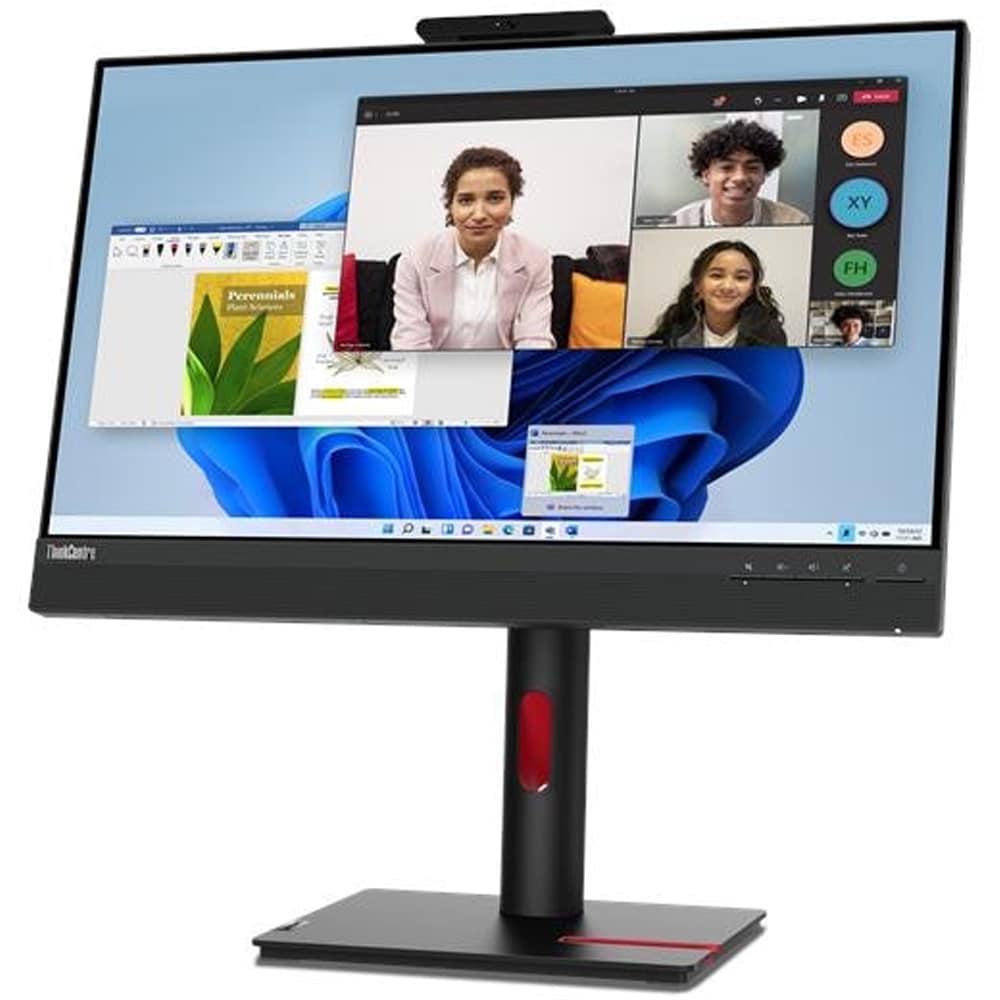 Monitor LED IPS LENOVO ThinkCentre Tiny-In-One 24 Gen 5, 23.8", Full HD, 60 Hz, negru
