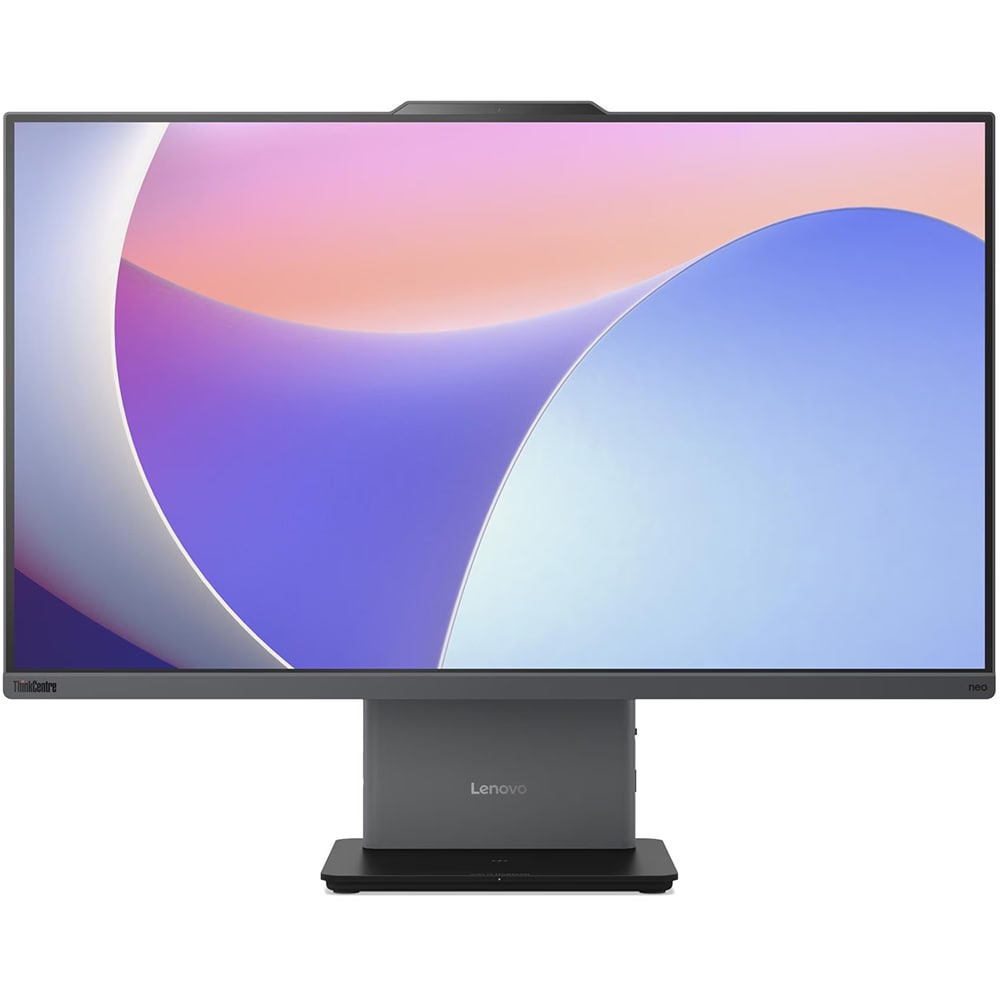Sistem PC All in One LENOVO ThinkCentre neo 50a 27 Gen 5, Intel Core 7 240H pana la 5.2GHz, 27" Full HD Touch, 32GB, SSD 1TB, Intel Graphics, Windows 11 Pro, Luna Grey
