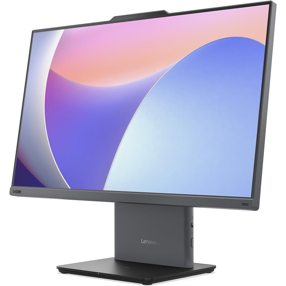 Sistem PC All in One LENOVO ThinkCentre neo 50a 24 Gen 5, Intel Core i5-13420H pana la 4.6GHz, 23.8" Full HD, 16GB, SSD 512GB, Intel UHD Graphics, Windows 11 Pro, Luna Grey