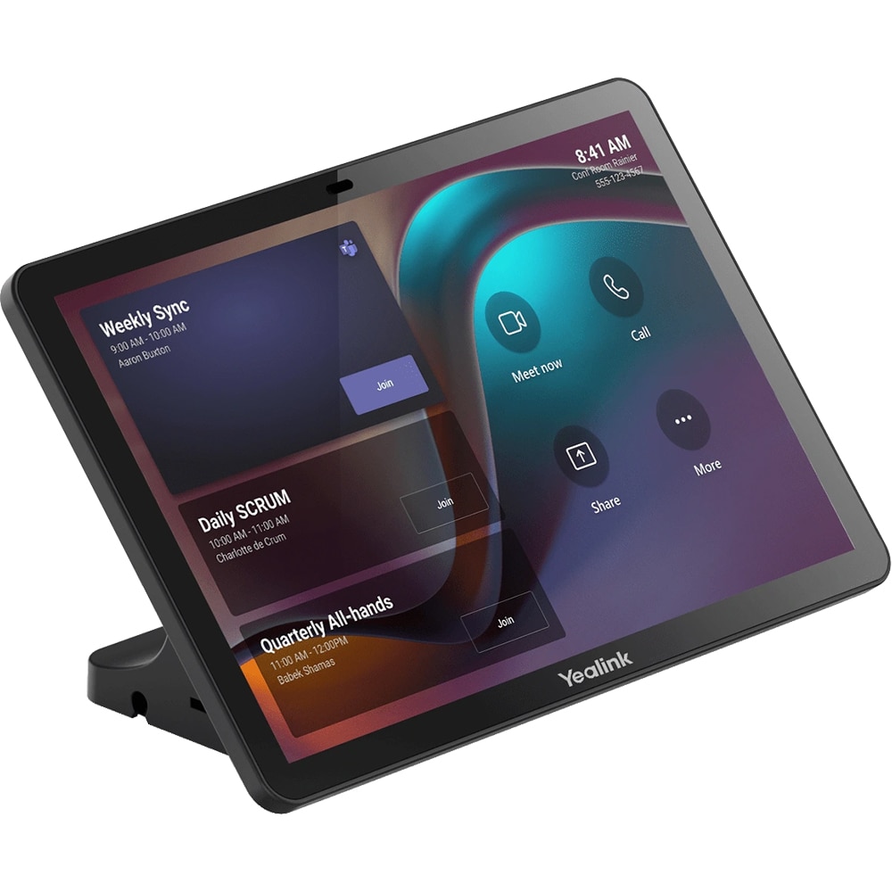 Consola videoconferinta YEALINK CTP25, 10.1" Touch, Wi-Fi, Bluetooth, negru