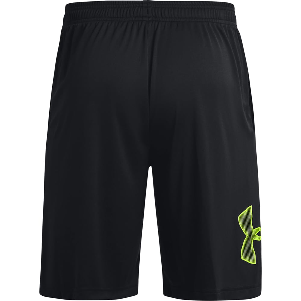 Pantaloni scurti barbati UNDER ARMOUR UA Tech Graphic Short, marimea XL, negru-galben