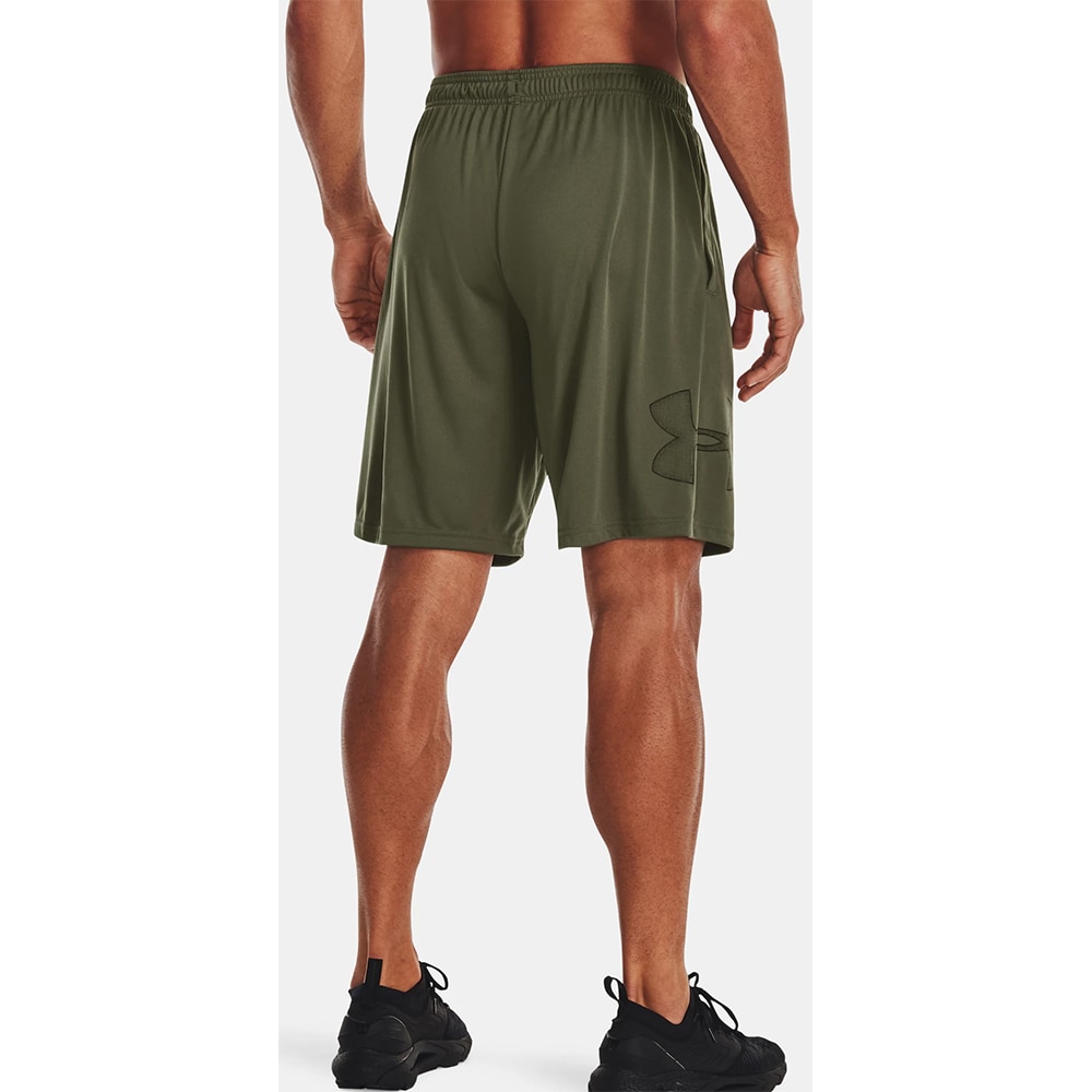 Pantaloni scurti barbati UNDER ARMOUR UA Tech Graphic Short, marimea M, verde
