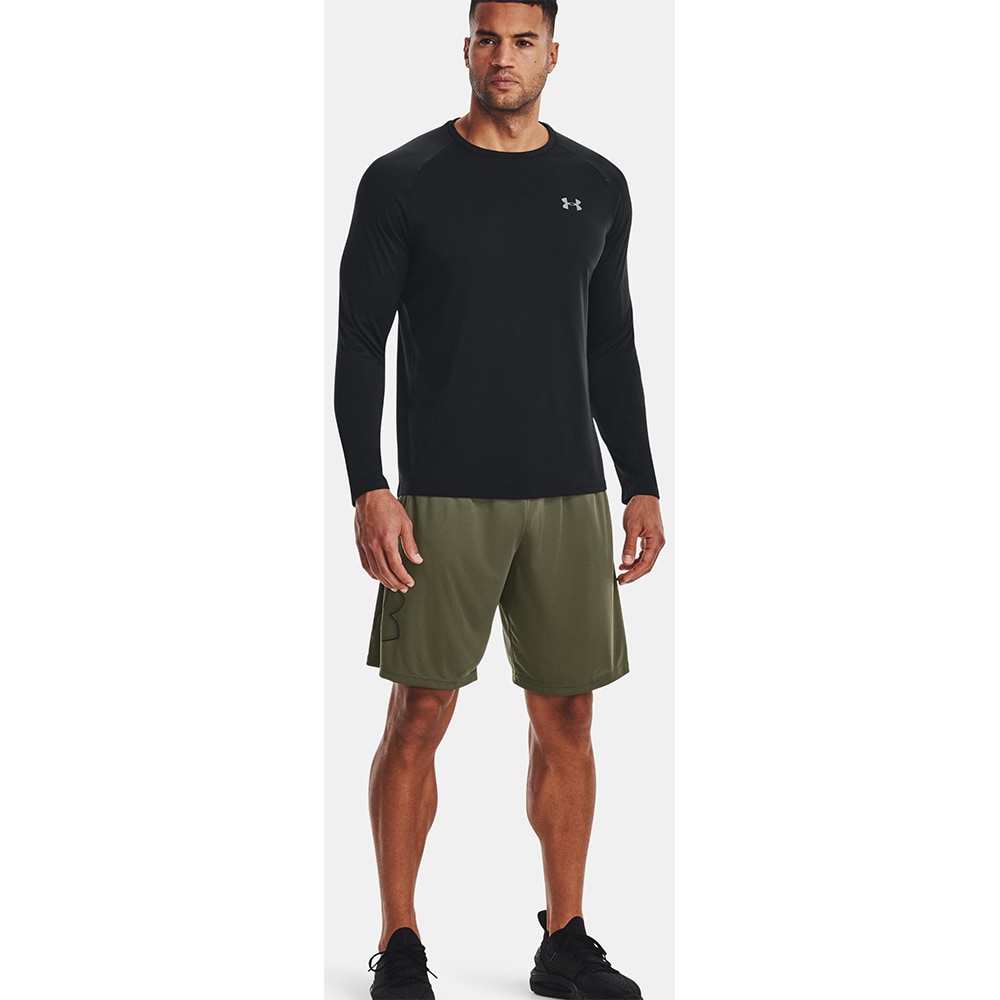 Pantaloni scurti barbati UNDER ARMOUR UA Tech Graphic Short, marimea M, verde