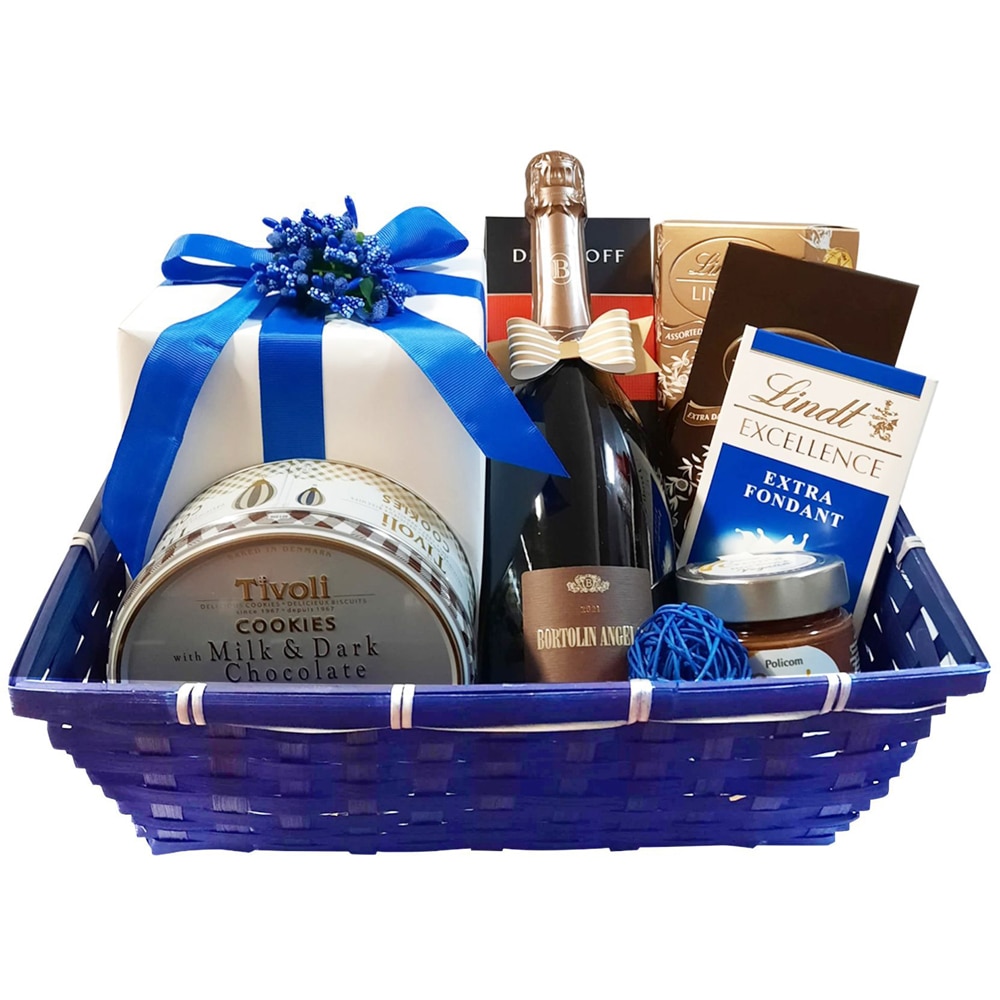 Cos cadou LUXURY BASKETS Special Blue Basket 9SBB