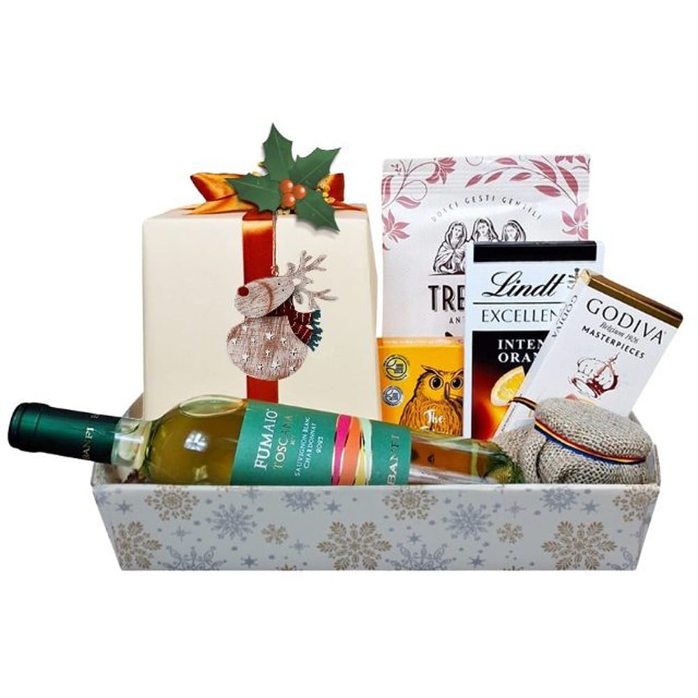 Cos cadou LUXURY BASKETS Vin Italian Toscana 8VIT