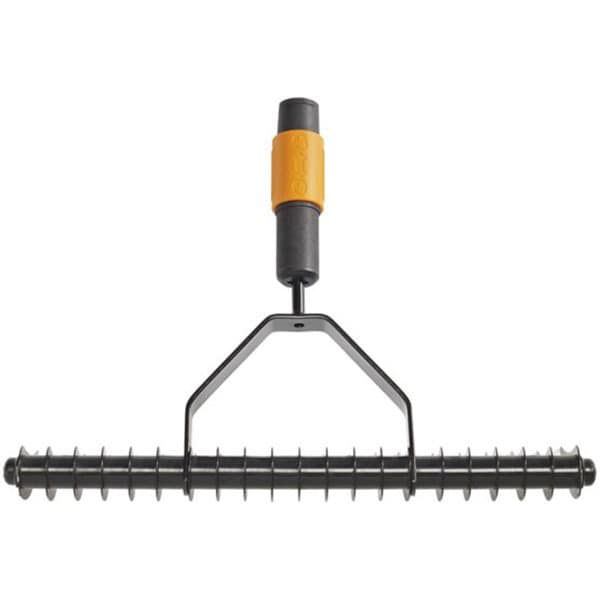 Grebla pentru aerat gazonul FISKARS QuikFit 135513, 27cm, otel carbon
