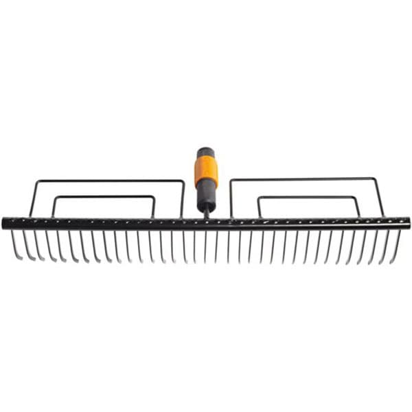 Grebla pentru frunze si iarba uscata Fiskars QuikFit 135514, 17.5cm, otel carbon