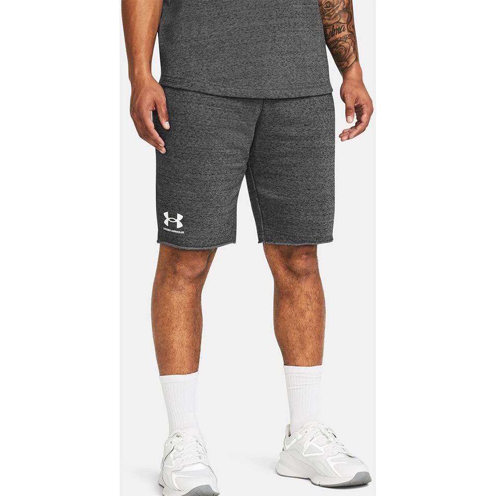 Pantaloni scurti barbati UNDER ARMOUR UA Rival Terry Short, marimea XL, gri