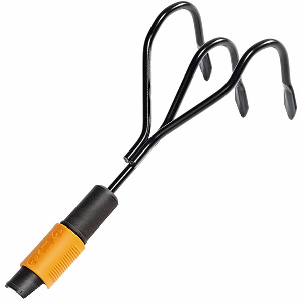 Cultivator cu 3 dinti FISKARS QuikFit 136511, 30.5cm, otel
