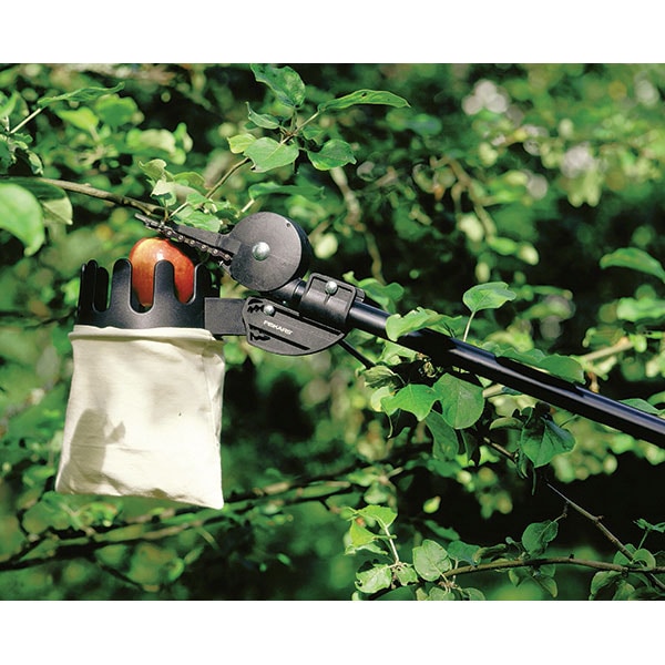 Dispozitiv de recoltat fructe FISKARS QuikFit 136950, plastic-textil