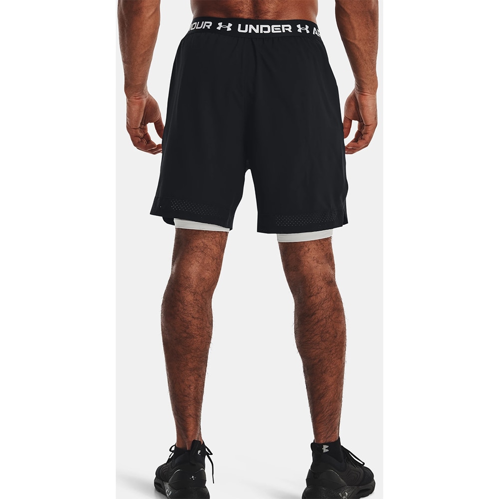 Pantaloni scurti barbati UNDER ARMOUR UA Vanish Woven 2In1 Sts, marimea S, negru