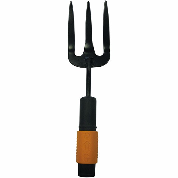 Cultivator furca cu 3 dinti FISKARS QuikFit 137552, 27.3cm, otel