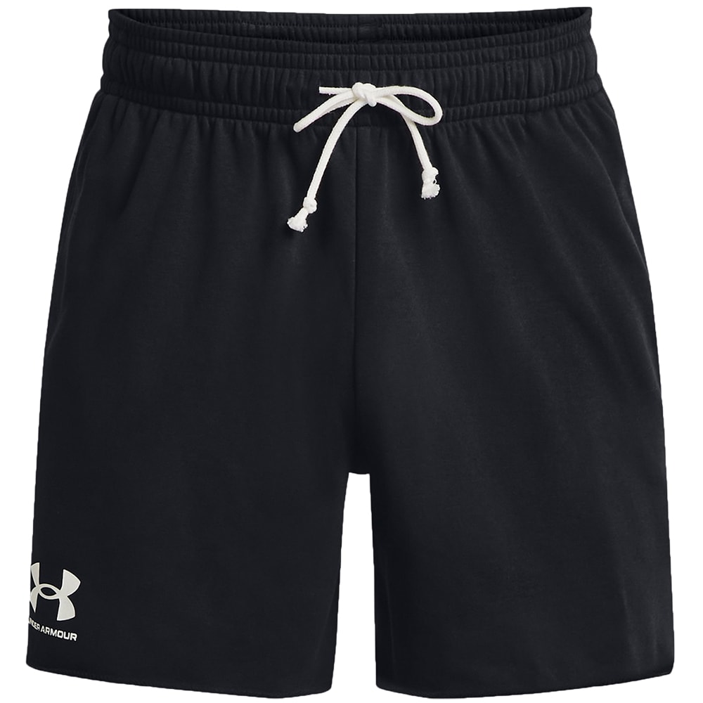 Pantaloni scurti barbati UNDER ARMOUR UA Rival Terry 6In Short, marimea S, negru