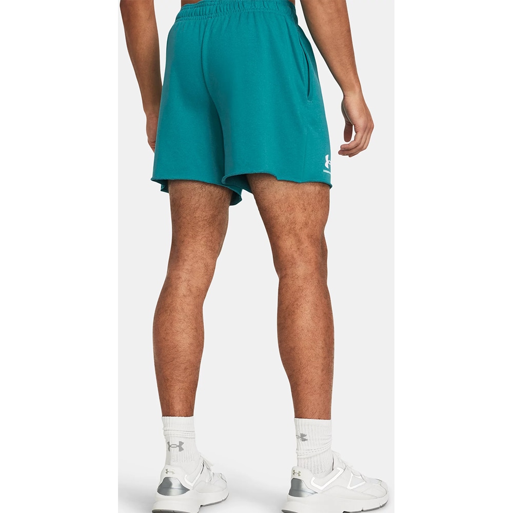 Pantaloni scurti barbati UNDER ARMOUR UA Rival Terry 6In Short, marimea L, albastru